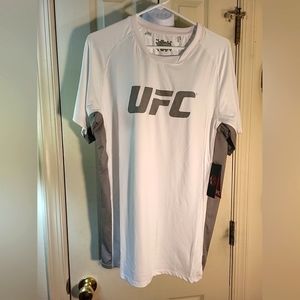Large UFC Sportswear White Logo Shory Athletic